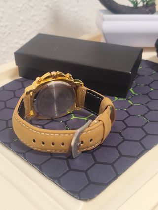 Reloj Chenxi Hombre Azul y Dorado