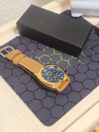 Reloj Chenxi Hombre Azul y Dorado