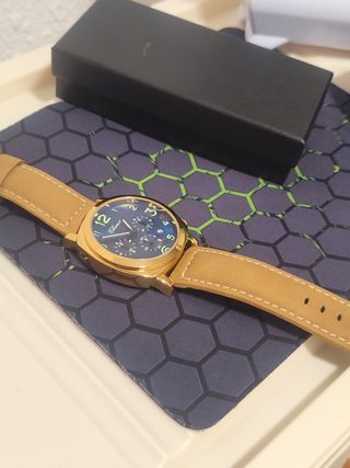 Reloj Chenxi Hombre Azul y Dorado