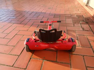 Hoverboard Rojo con Asiento