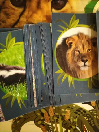 Colección Cromos Mundo Animal Los Records