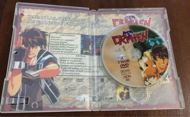 ORPHEN SORCEROUS STABBER DVD VOL 3 CAPS 11 A 15