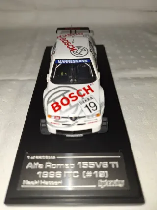 Alfa Romeo 155 V6 ITC 1996 Hattori 1/43 HPI
