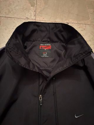 Giacca Nike Premier Nera Grigia M con tascha rotta