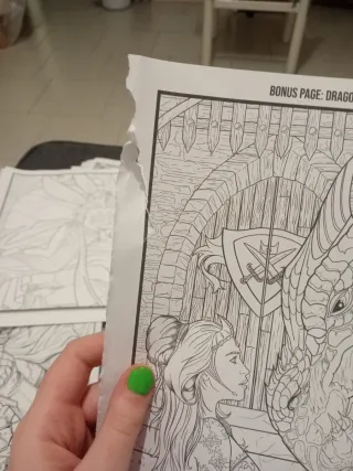 Schede da colorare fantasy per adulti angeli fate