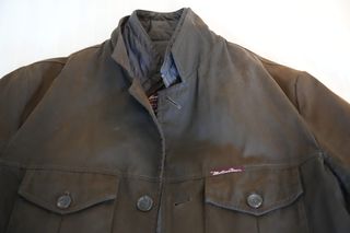 Chaqueta Marlboro Classics Marrón Estilo Vintage