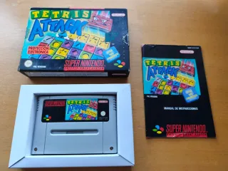 Tetris Attack - Super Nintendo SNES