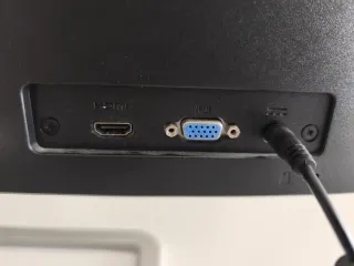 Monitor HP 24es Negro y Plateado