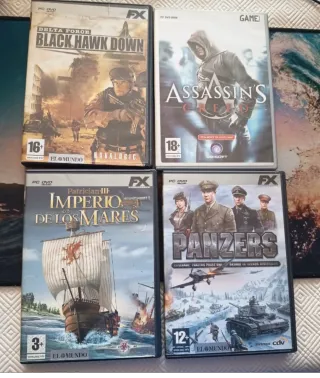 Lote 4 Juegos de Ordenador