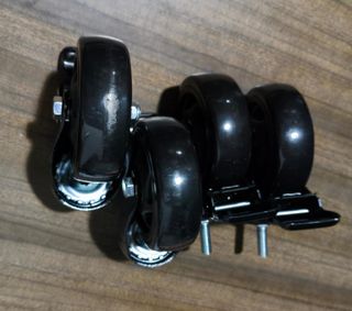 Pack 4 Ruedas Industriales M12 con Freno