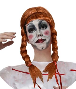 Peluca Annabelle Naranja