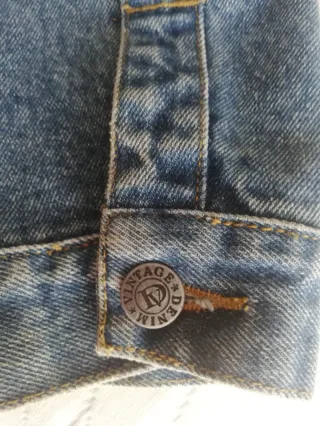 Cazadora Vaquera Clásica Azul