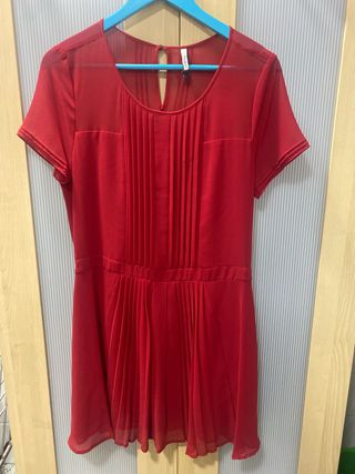 Vestido Pepe Jeans Rojo Talla M