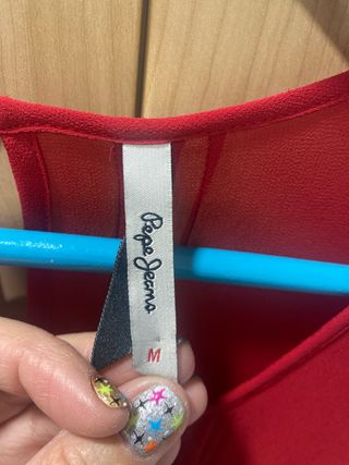 Vestido Pepe Jeans Rojo Talla M