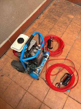 Compresor aire poda Honda portátil+ 2 tijeras.