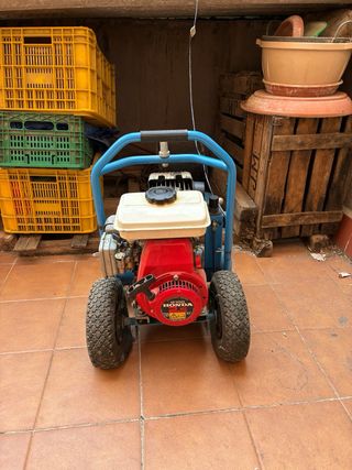 Compresor aire poda Honda portátil+ 2 tijeras.