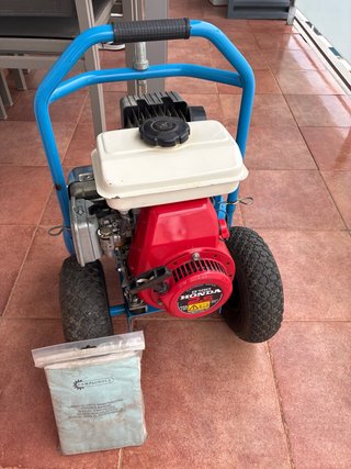 Compresor aire poda Honda portátil+ 2 tijeras.