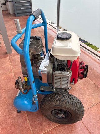 Compresor aire poda Honda portátil+ 2 tijeras.