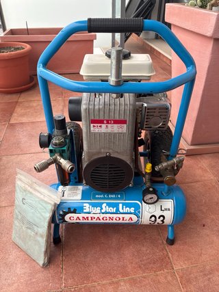 Compresor aire poda Honda portátil+ 2 tijeras.