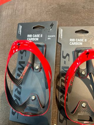 S-Works Carbon Portabidones Rojo
