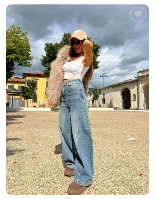 Jeans vintage borchie