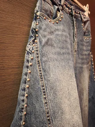 Jeans vintage borchie