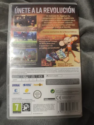 Juego Nintendo Switch Sonic Forces
