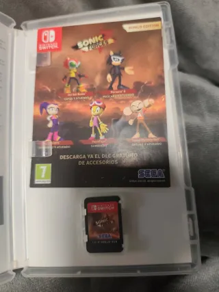 Juego Nintendo Switch Sonic Forces