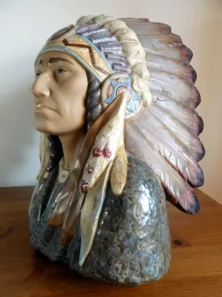 - JEFE INDIO -       LLADRO