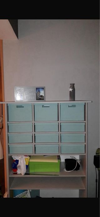Mueble organizador para scrapbooking