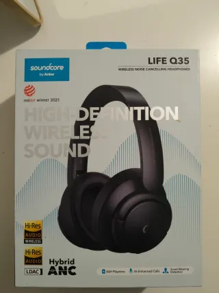 Auriculares Soundcore Life Q35 Negro