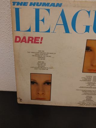 Vinilo LP The Human League DARE!