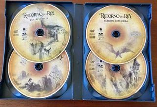 SEÑOR DE LOS ANILLOS EL RETORNO DEL REY 4 DVD