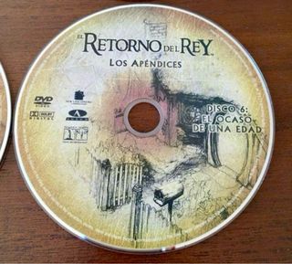 SEÑOR DE LOS ANILLOS EL RETORNO DEL REY 4 DVD