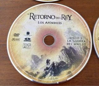 SEÑOR DE LOS ANILLOS EL RETORNO DEL REY 4 DVD