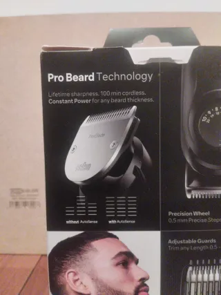 Braun Professional Beard Trimmer Series 7 NUEVA