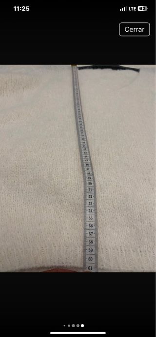 Jersey blanco talla única