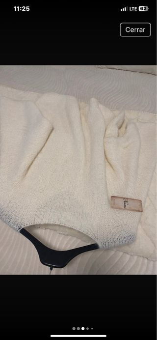 Jersey blanco talla única