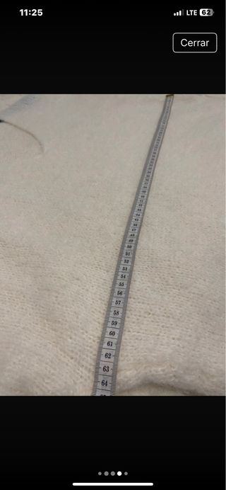 Jersey blanco talla única