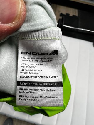 Maillot Ciclismo Endura Verde