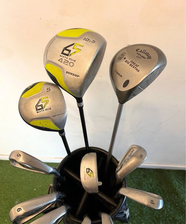 Set Palos de Golf Dunlop e Hippo