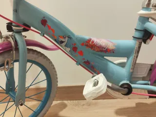 Bicicleta Infantil Frozen 16 con cesta