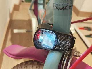 Bicicleta Infantil Frozen 16 con cesta