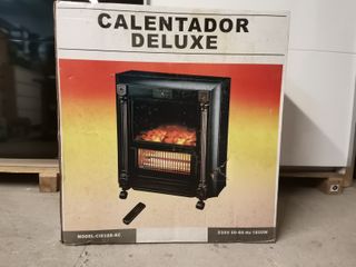 Chimenea eléctrica con mando a distancia