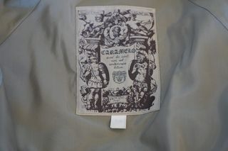 Gabardina Vintage Verde Talla 52