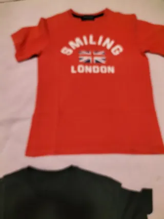 4 T-shirt Dsquared2 smiling London Bambino