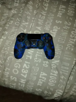 OFERTA Mando PS4 Negro + 2 Fundas nuevas