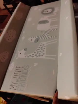 Cambiador bañera plegable infantil