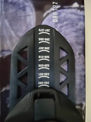 Esquís con fijaciones