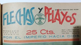 Flechas y Pelayos de 1939 ,1a serie, 1 formato